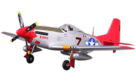fms P-51 Mustang Red Tail