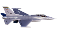 Freewing Model F-16C Fighting Falcon 90 mm
