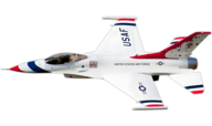 Freewing Model F-16C Falcon Thunderbirds 90mm