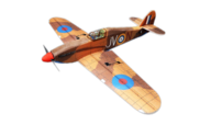 HACKER MODEL Hurricane WW2 Warbird