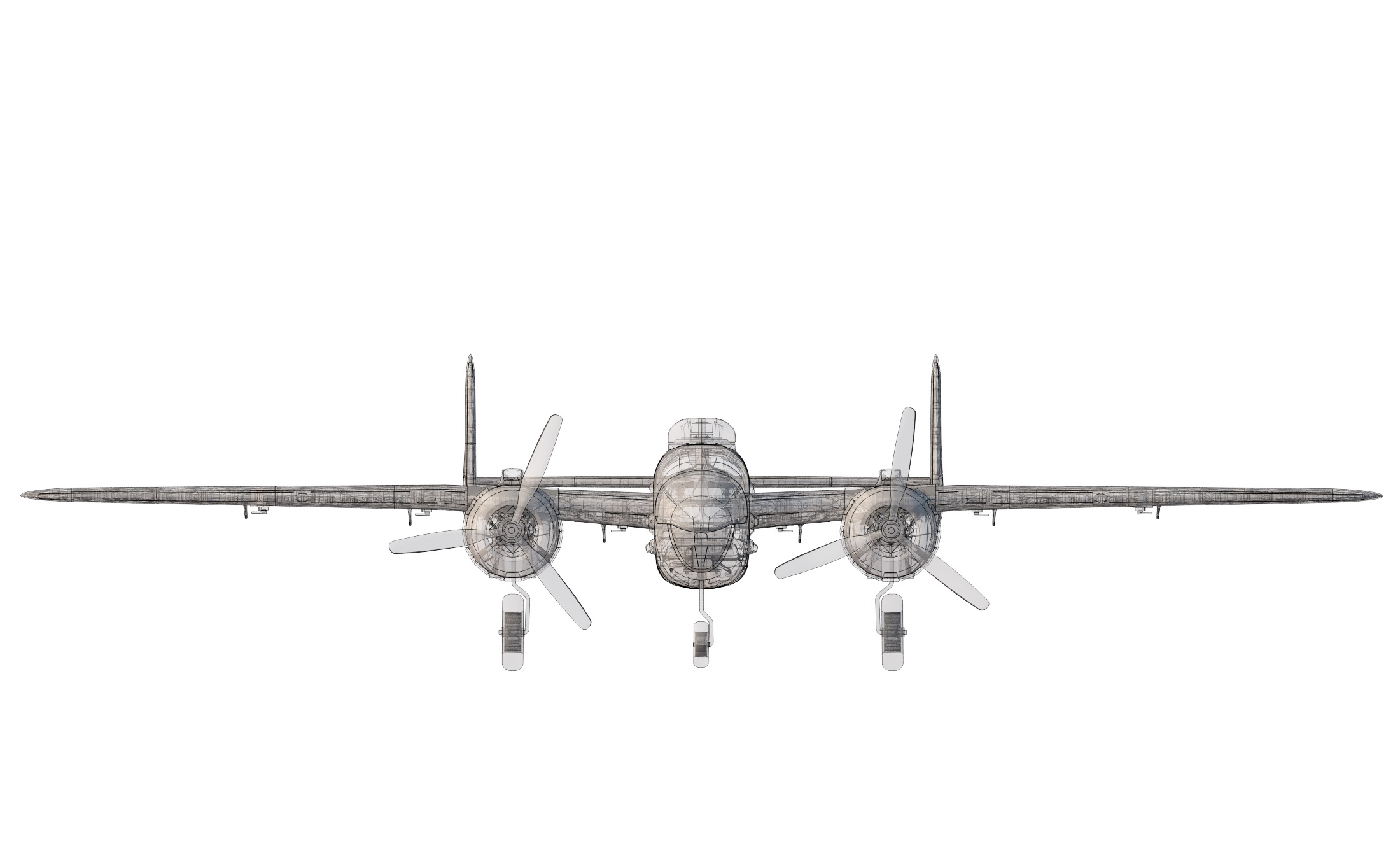 B-25J Mitchell 3D LabPrint