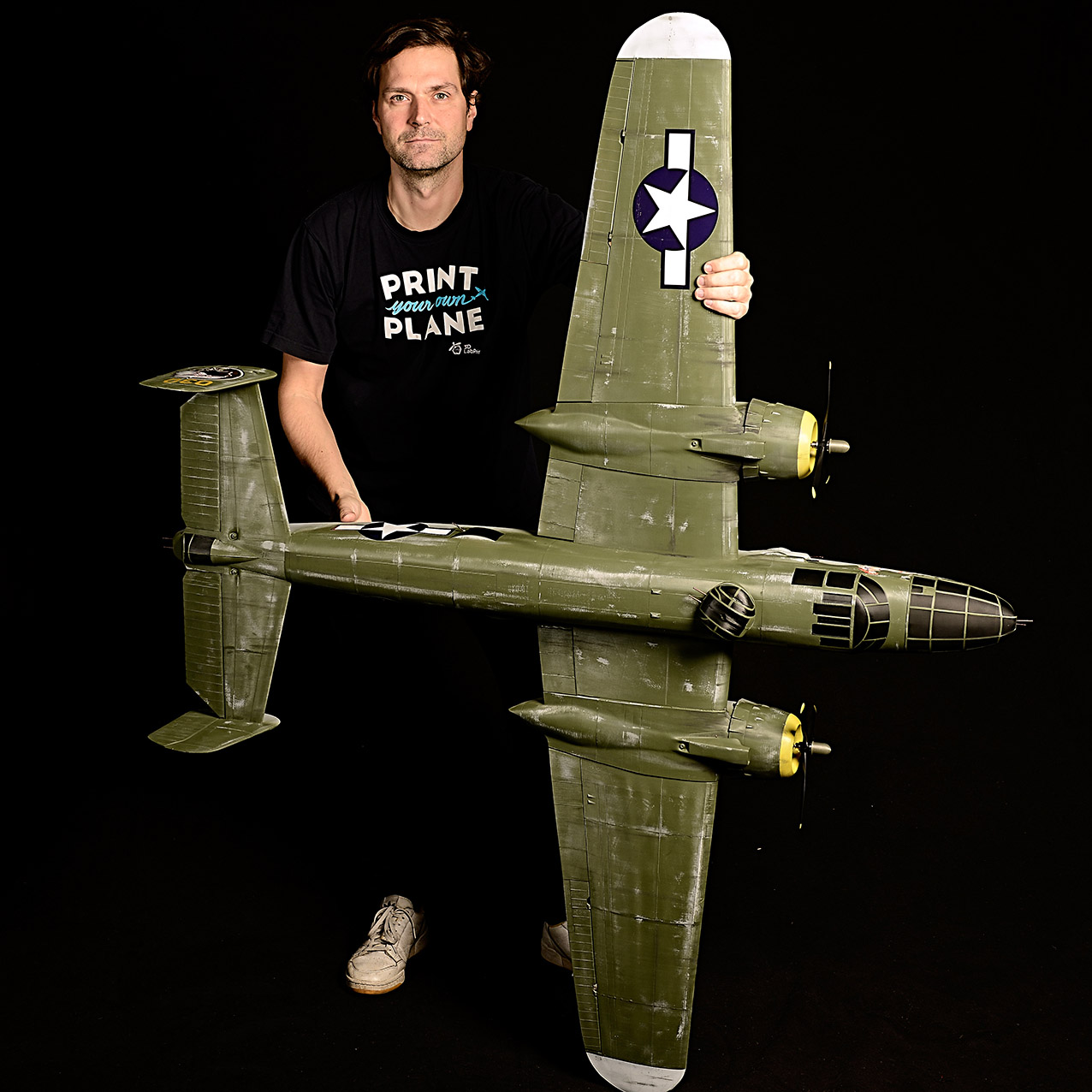 B-25J Mitchell 3D LabPrint