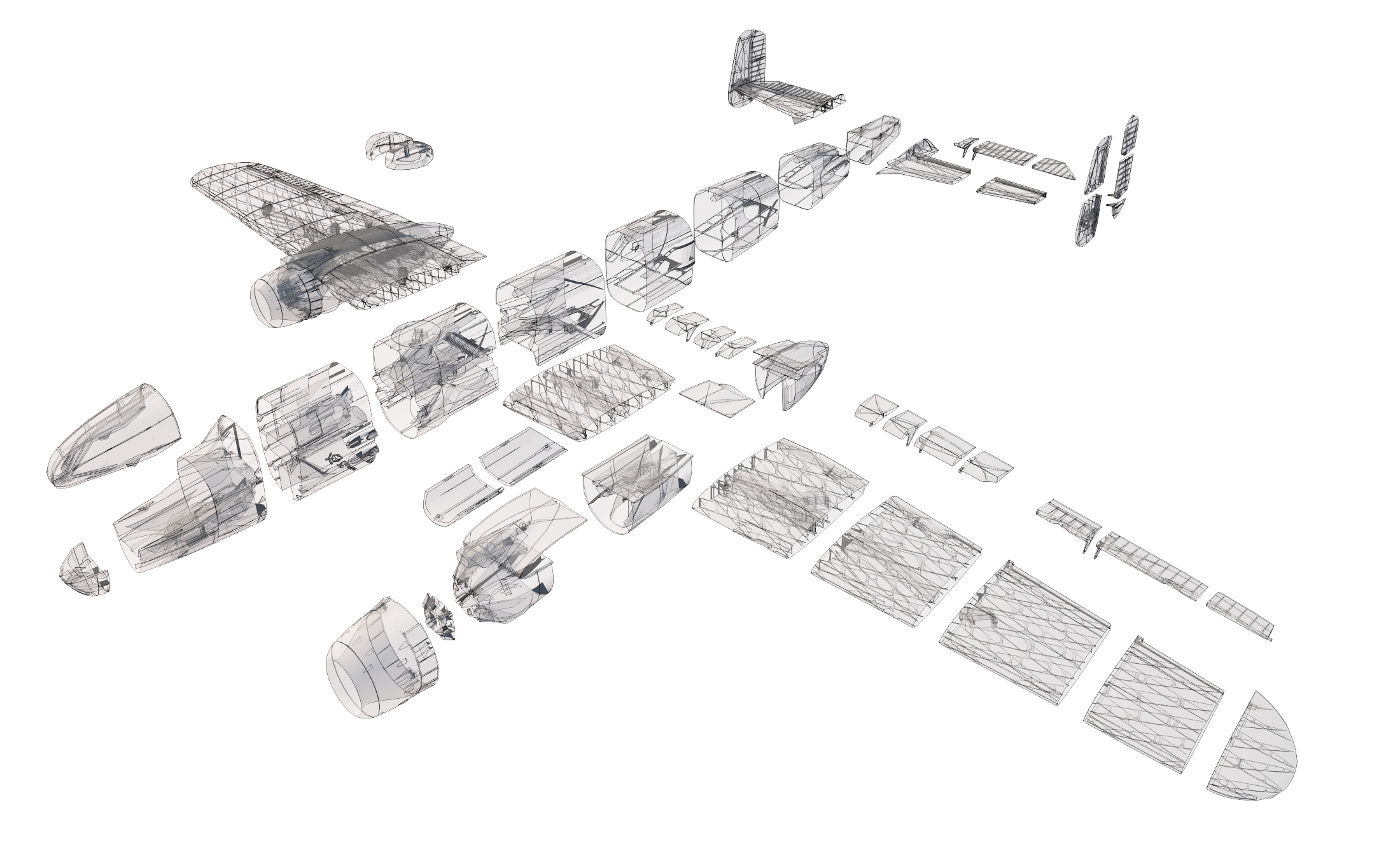 B-25J Mitchell 3D LabPrint