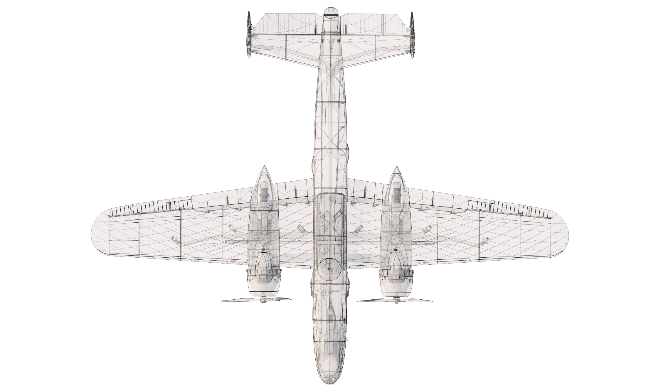 B-25J Mitchell 3D LabPrint