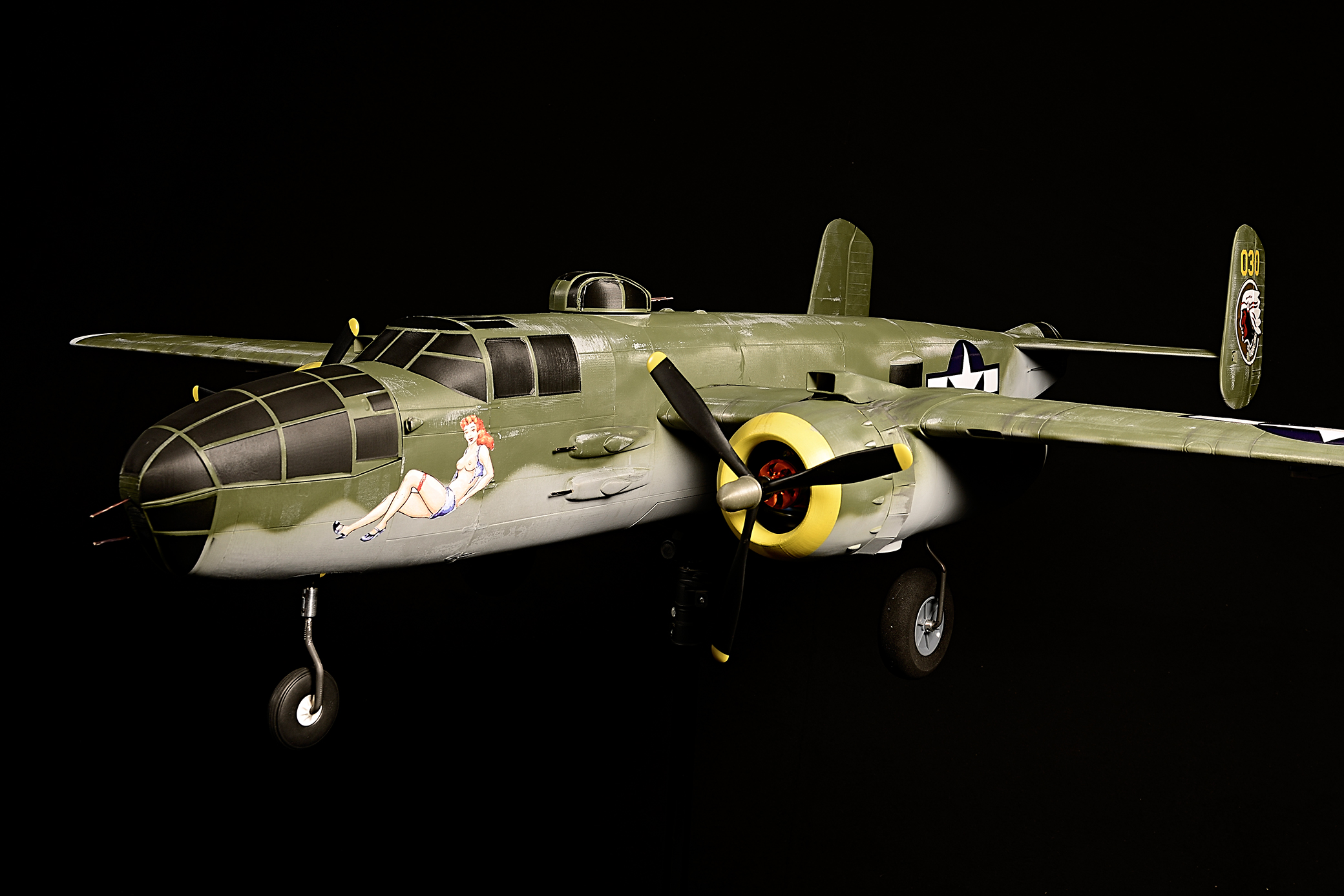 B-25J Mitchell 3D LabPrint