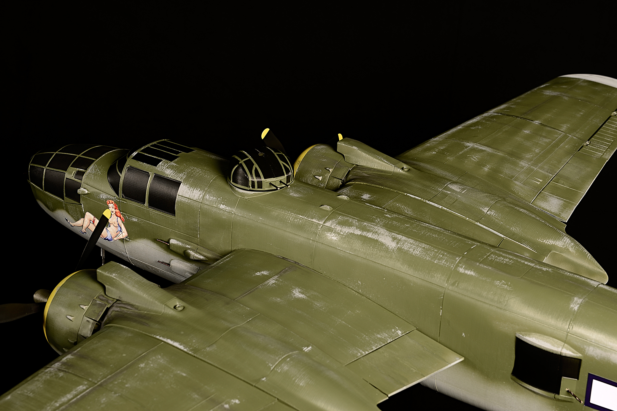 B-25J Mitchell 3D LabPrint