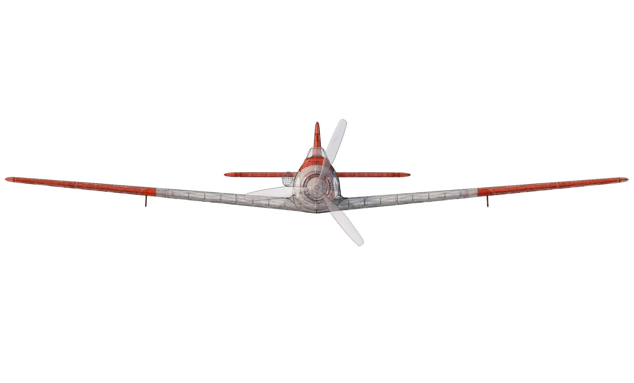 Focke-Wulf TA 152 H 3D LabPrint