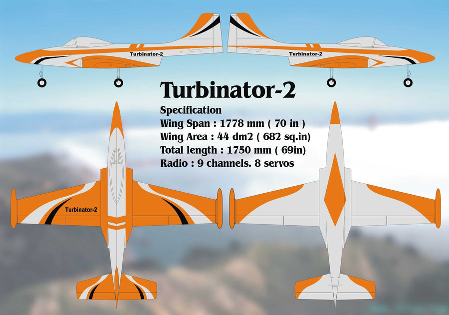 Turbinator 2 Boomerang RC Jets