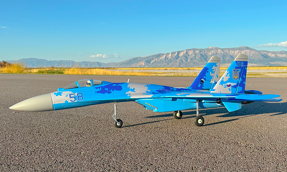 SU-27 Twin 64mm FlyFans Models