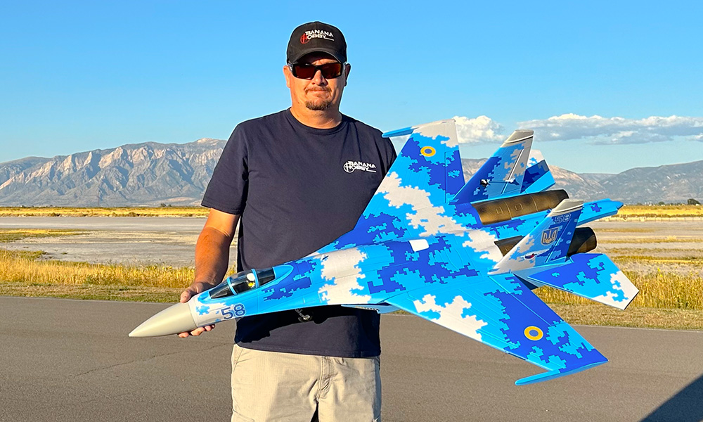 SU-27 Twin 64mm FlyFans Models