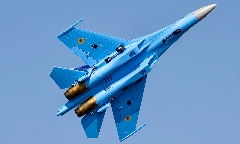 SU-27 Twin 64mm FlyFans Models