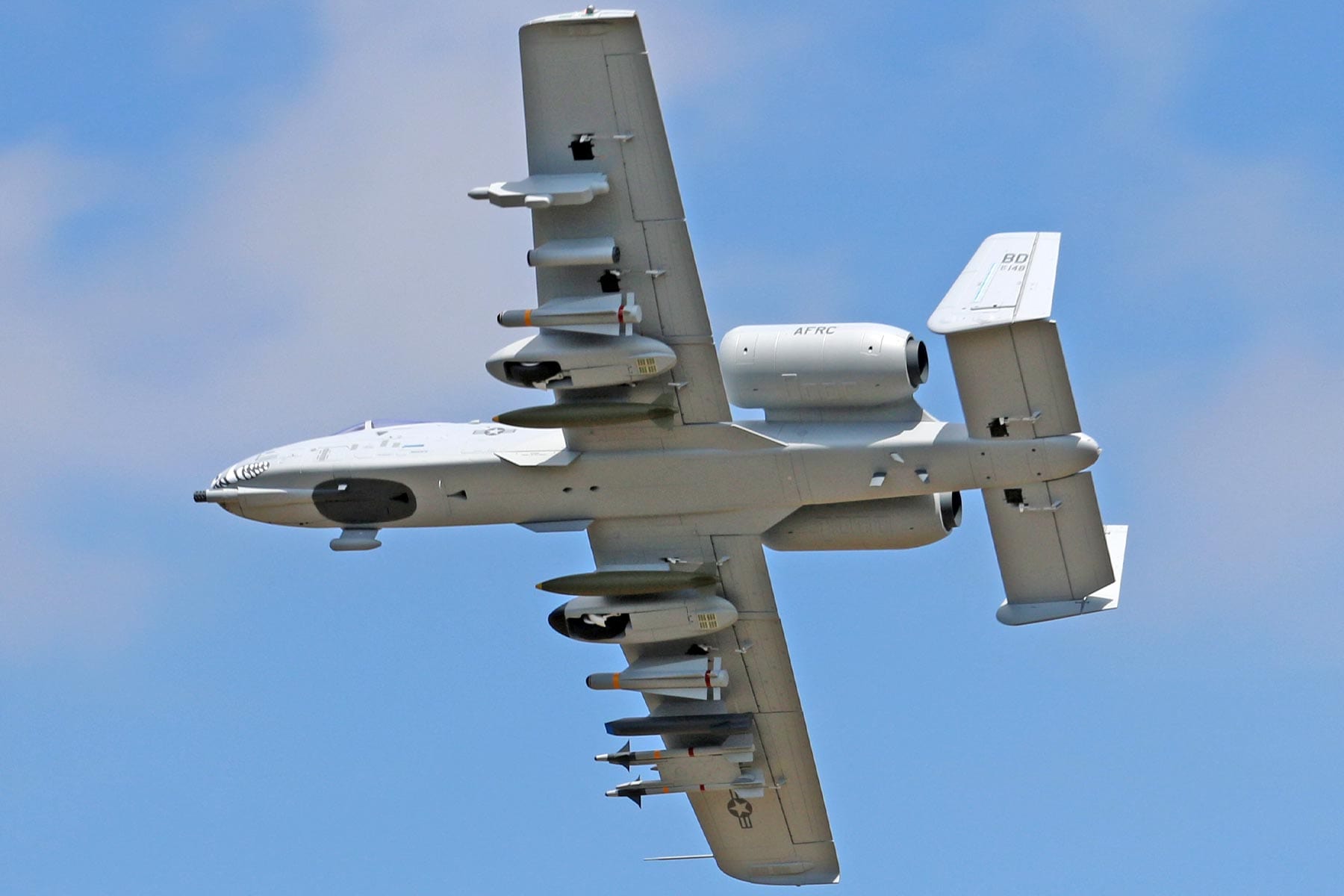 A-10 Thunderbolt II Super Scale Twin 80mm V2 Freewing Model