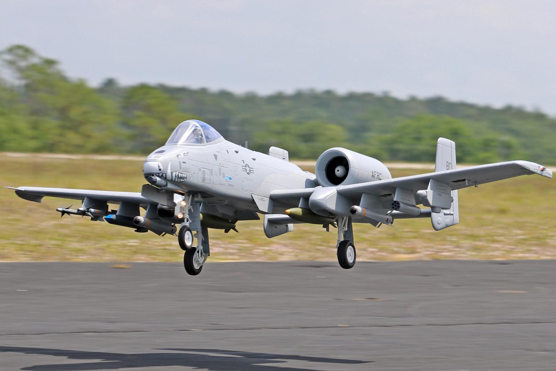 A-10 Thunderbolt II Super Scale Twin 80mm V2 Freewing Model