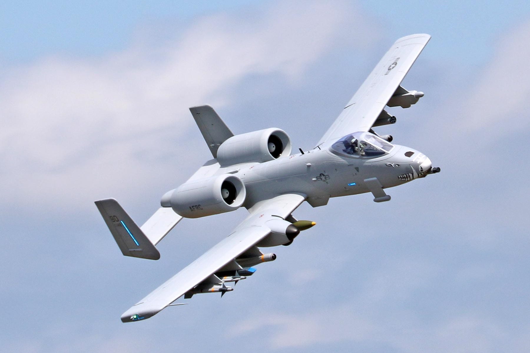 A-10 Thunderbolt II Super Scale Twin 80mm V2 Freewing Model