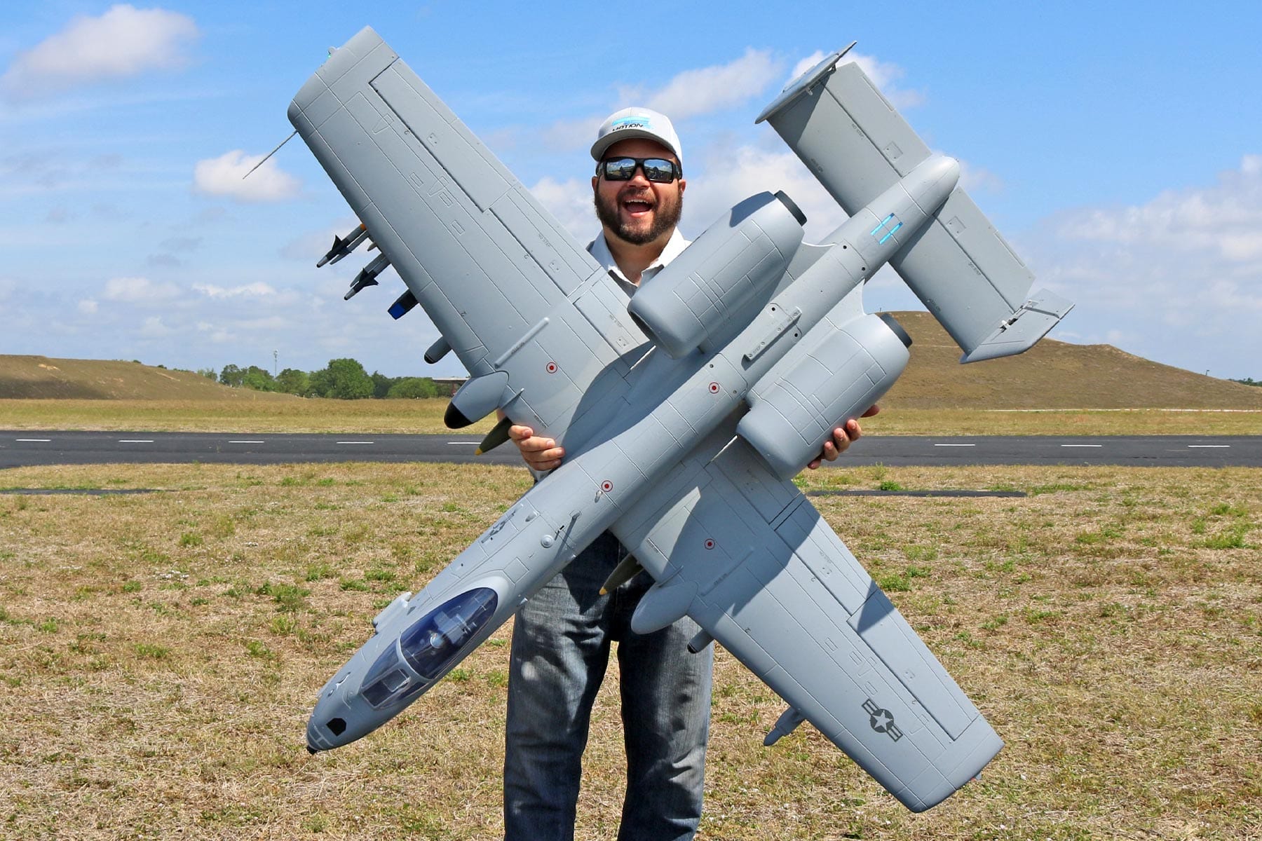 A-10 Thunderbolt II Super Scale Twin 80mm V2 Freewing Model