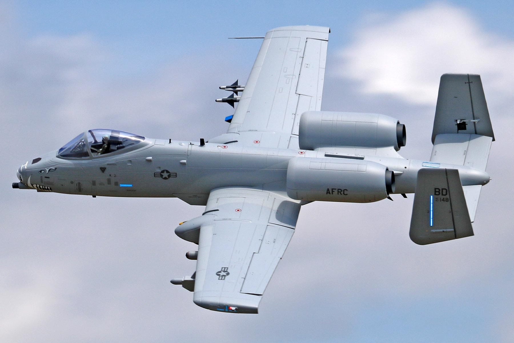 A-10 Thunderbolt II Super Scale Twin 80mm V2 Freewing Model