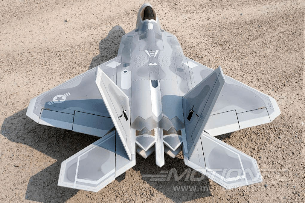 F-22 Raptor 90 mm Freewing Model