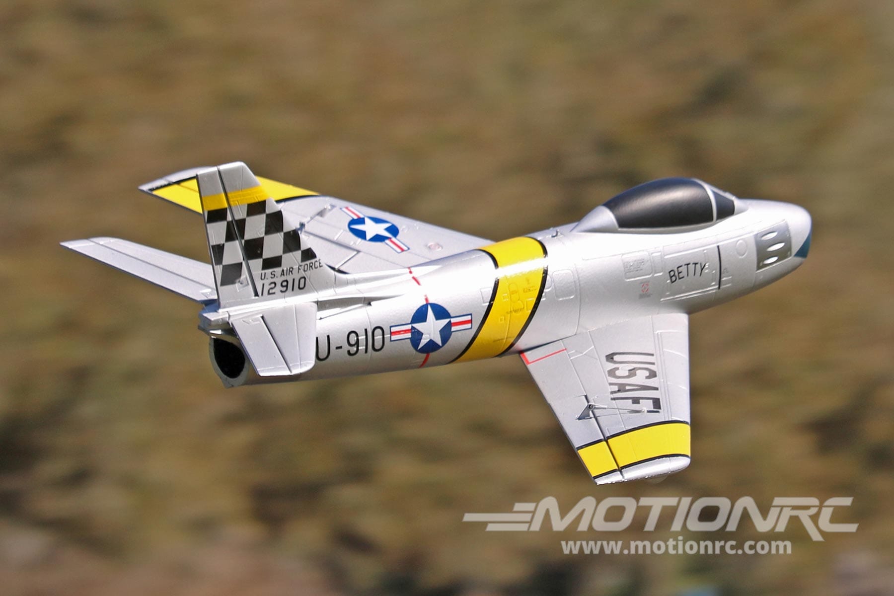 F-86 Sabre 64mm V2 Freewing Model