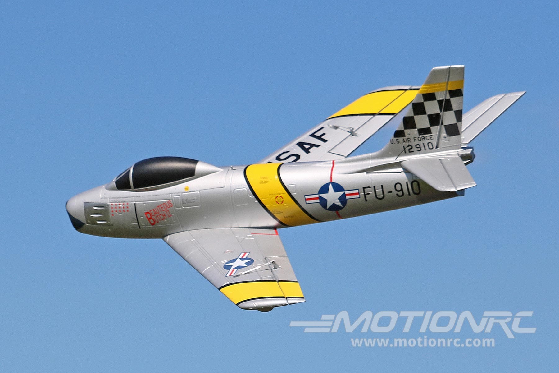 F-86 Sabre 64mm V2 Freewing Model