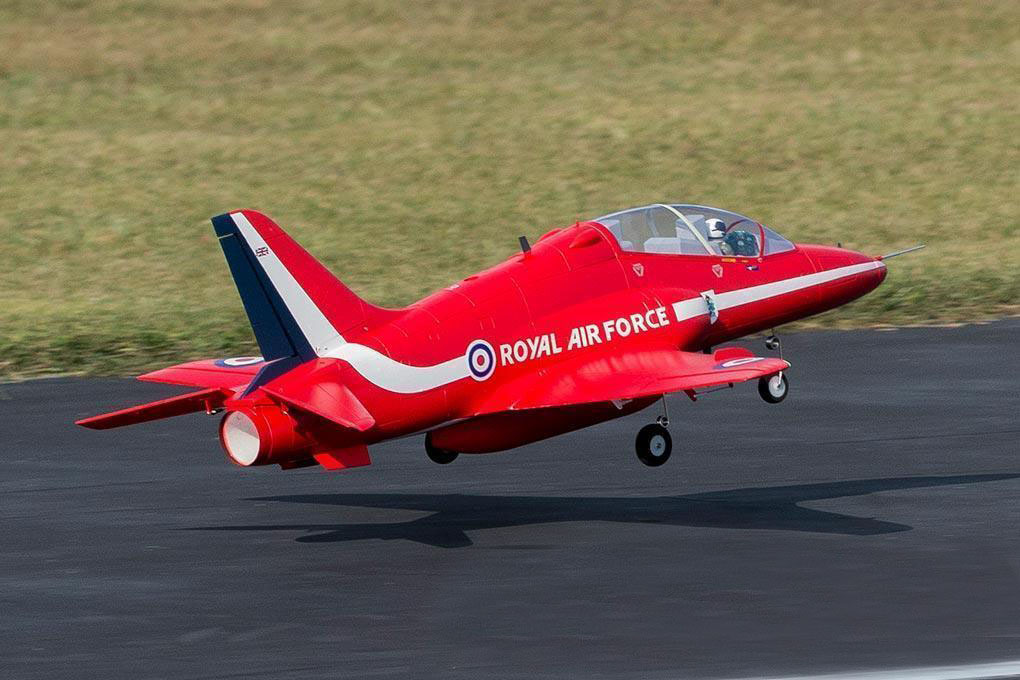 Hawk T1 Red Arrow Freewing Model