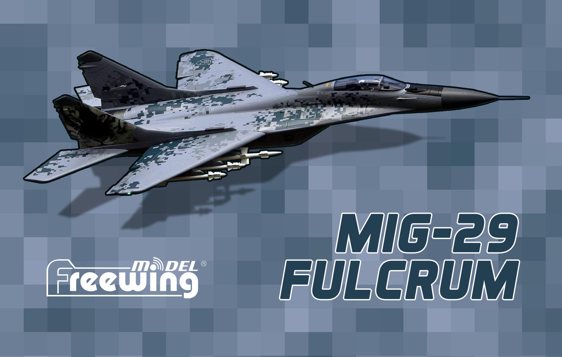 MiG-29 Fulcrum Freewing Model
