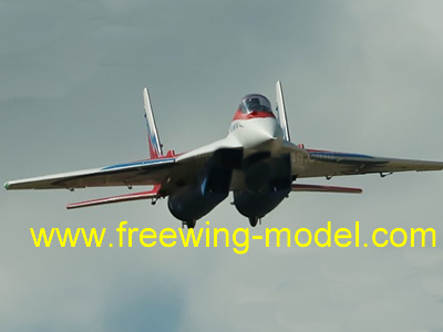 Mig-29 Red Star OVT Freewing Model