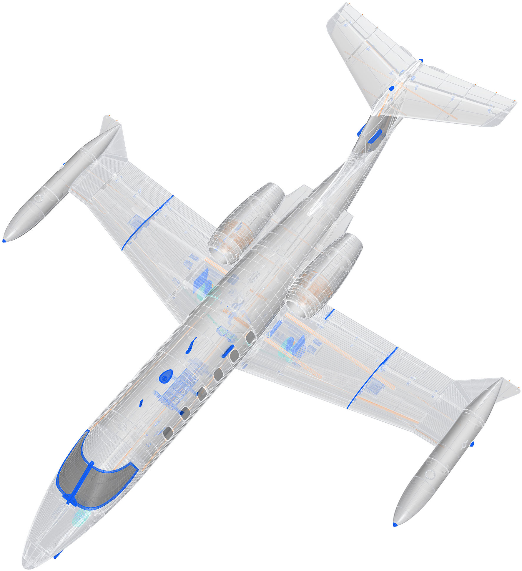 Learjet 35 PLANEPRINT