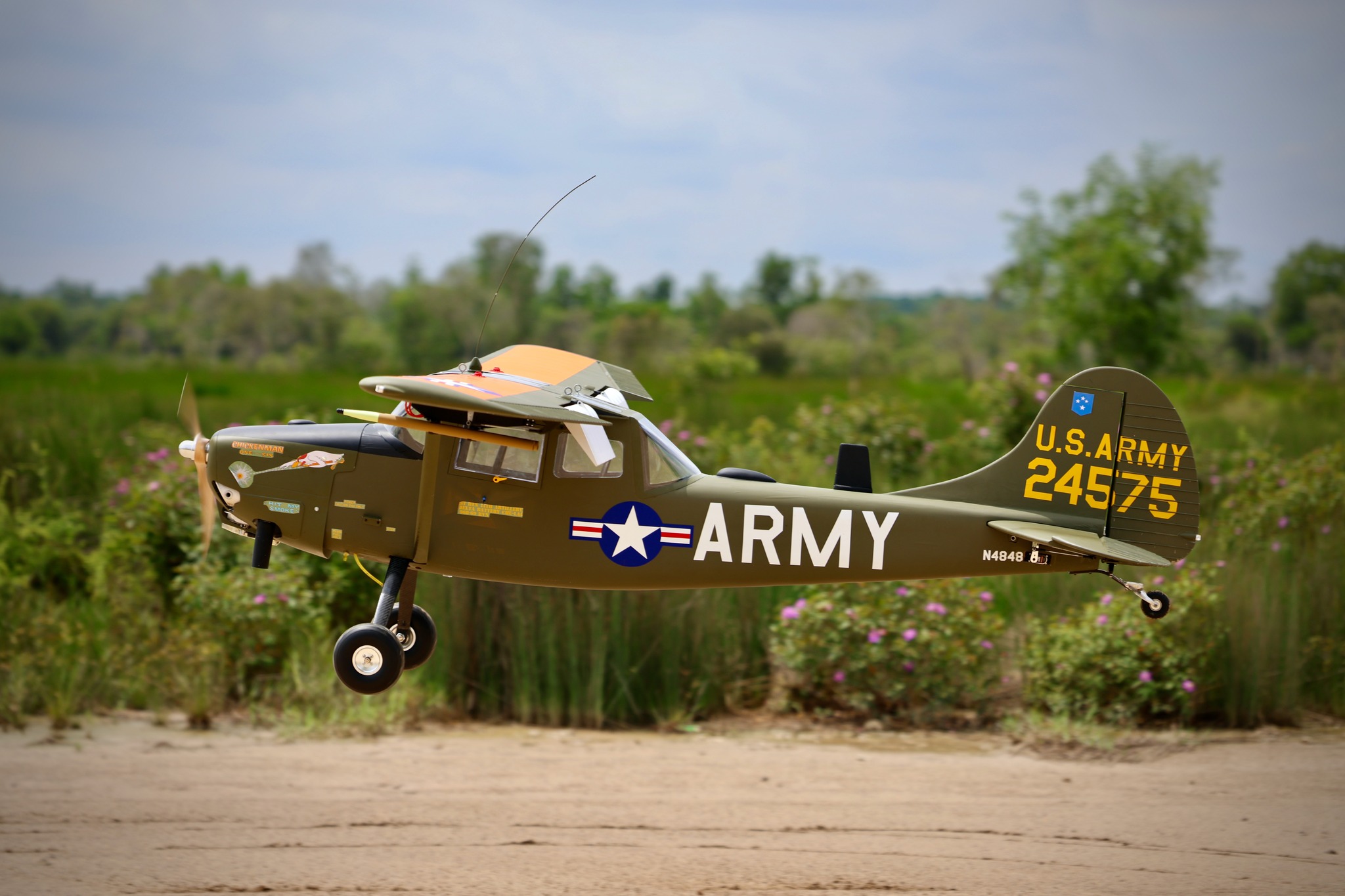 Cessna L-19 Bird Dog 122 Seagull Models