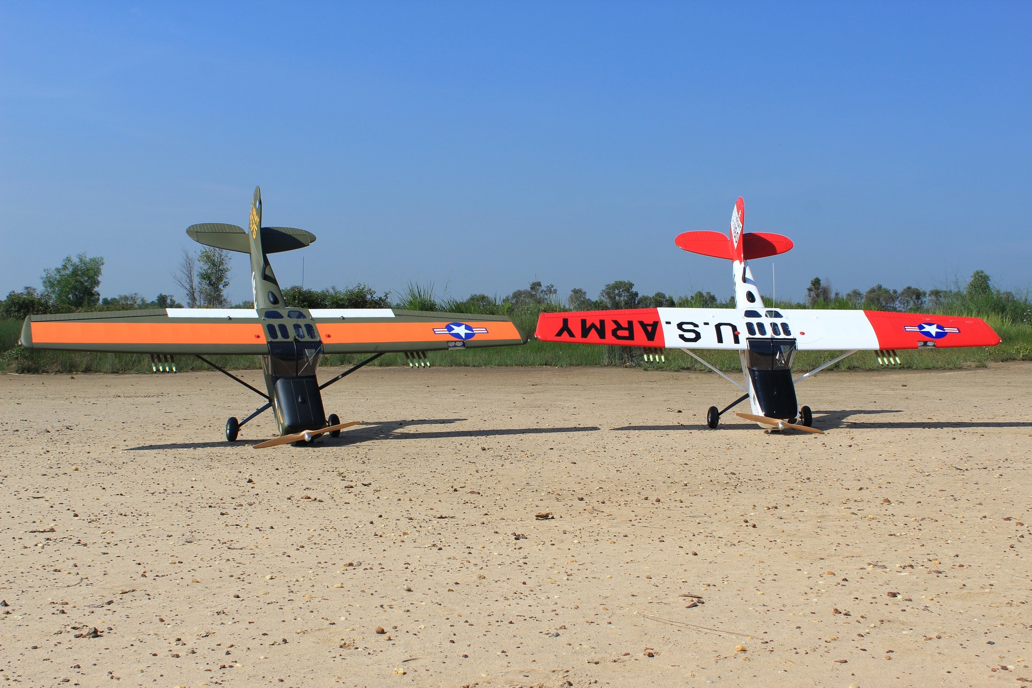 Cessna L-19 Bird Dog 122 Seagull Models