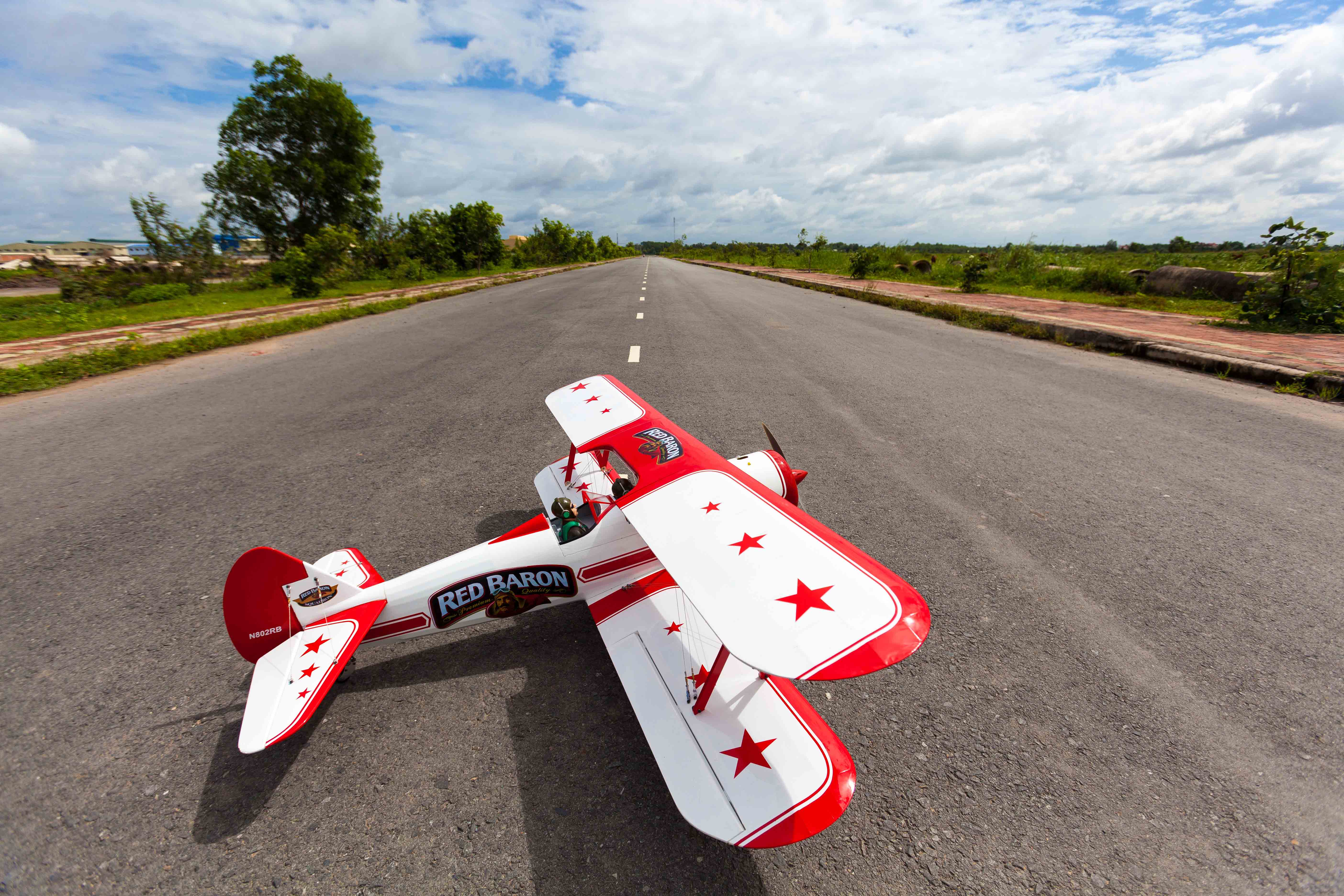 Red Baron Pizza Squadrons Stearman Seagull Models