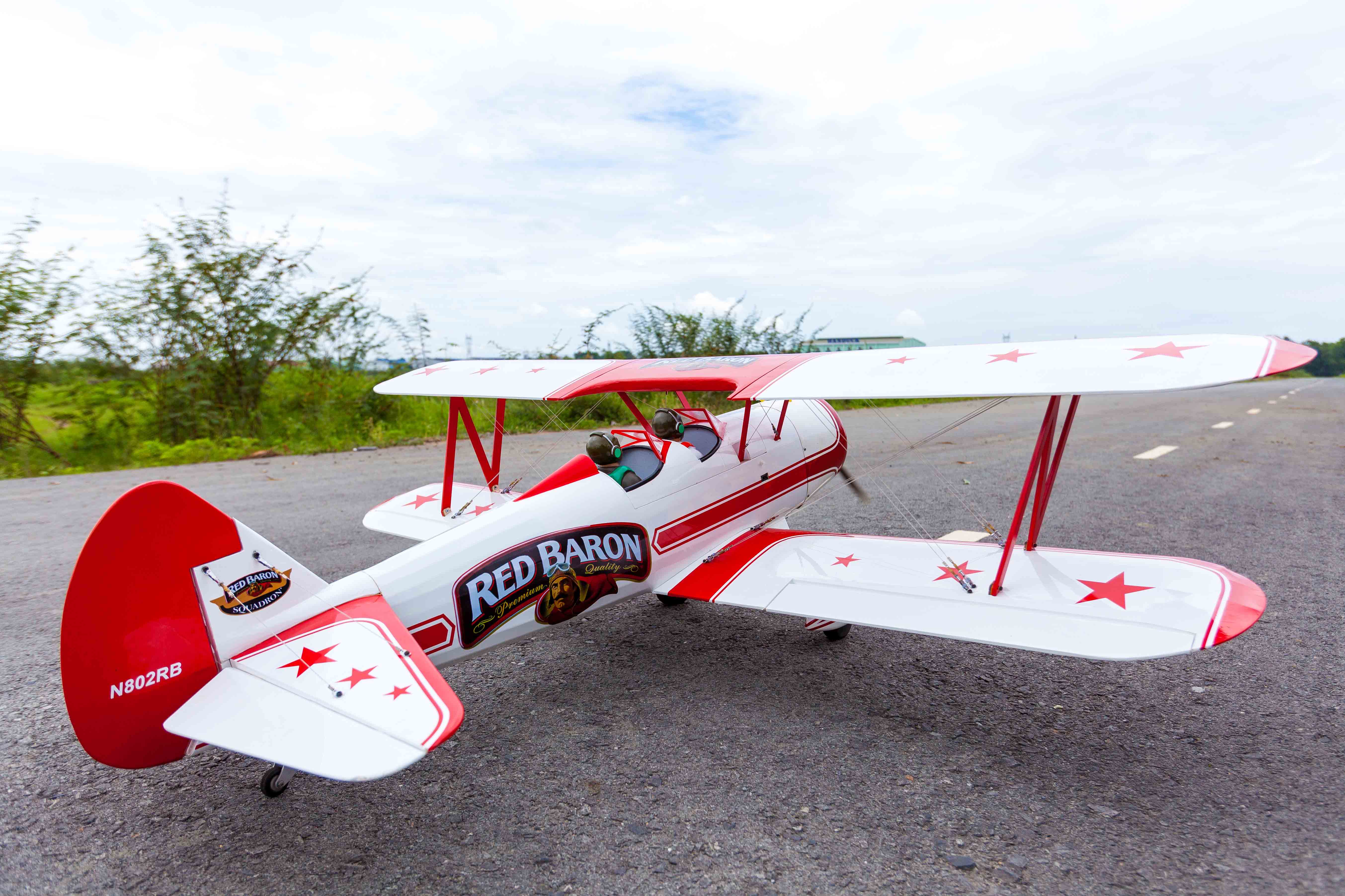 Red Baron Pizza Squadrons Stearman Seagull Models