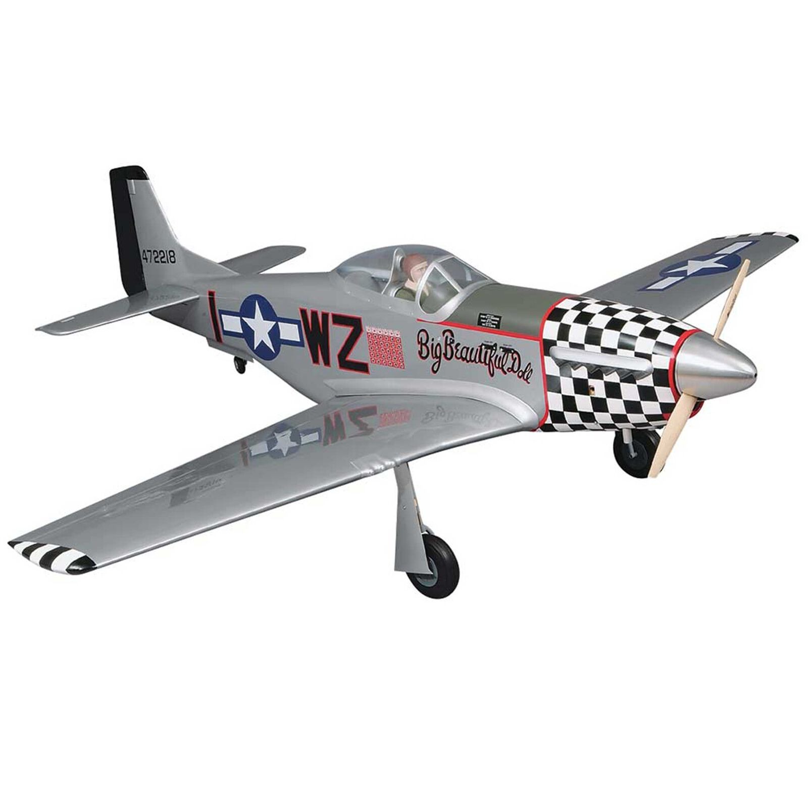 P-51D Mustang 84.5 Top Flite