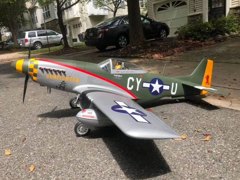 P-51D Mustang Gunfighter TopRCModel
