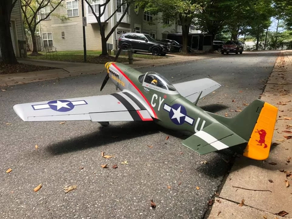 P-51D Mustang Gunfighter TopRCModel