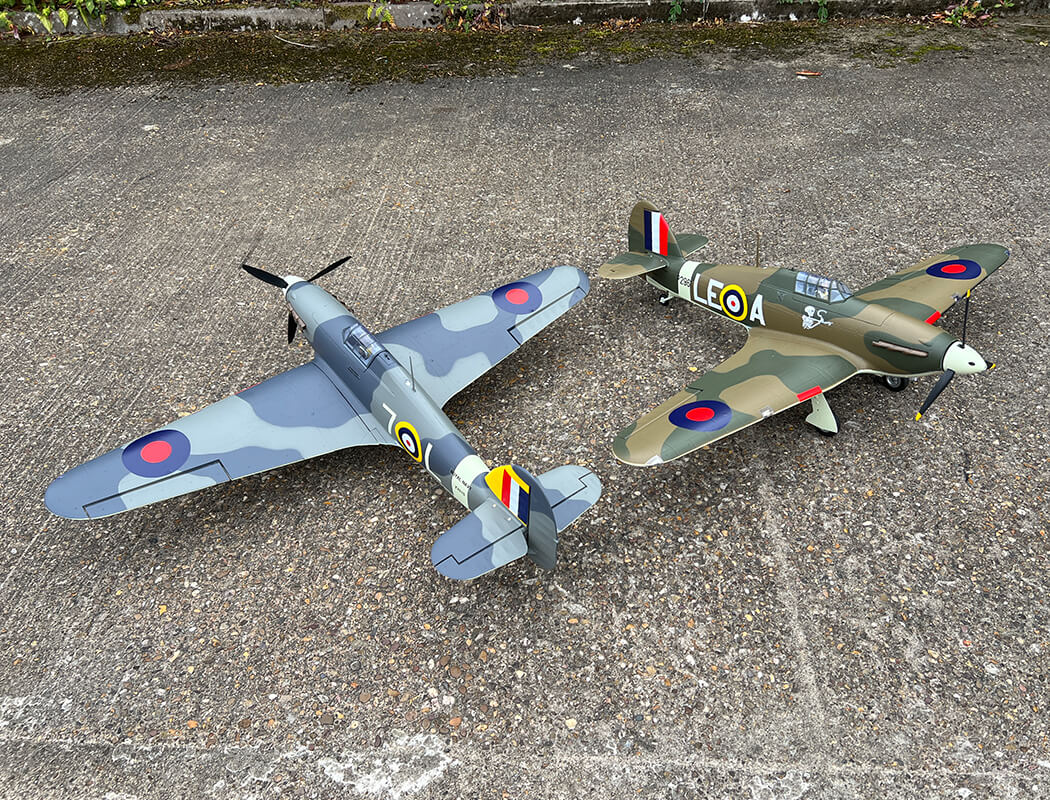 Hawker Hurricane MK1 XFLY Model