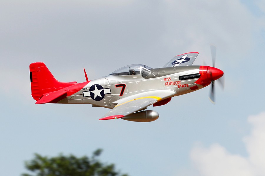 P-51 Mustang Red Tail fms