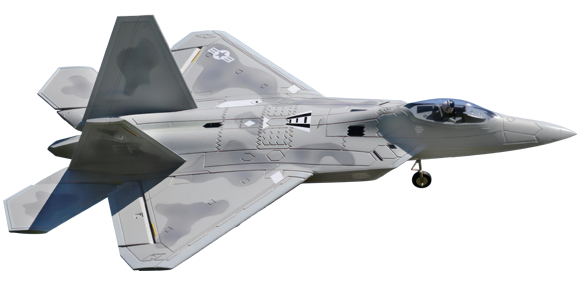 Freewing Model F-22 Raptor V2 64 mm